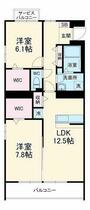 ヴィオレット湘南  ｜ 神奈川県茅ヶ崎市元町（賃貸マンション2LDK・1階・67.93㎡） その2