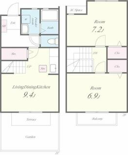 間取り：227102660608