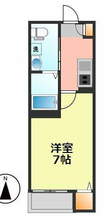 ＣＲＡＳＴＩＮＥ東味鋺３丁目 301｜愛知県名古屋市北区東味鋺３丁目(賃貸アパート1K・3階・22.47㎡)の写真 その2