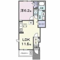 静岡県浜松市中央区恩地町（賃貸アパート1LDK・1階・41.13㎡） その2