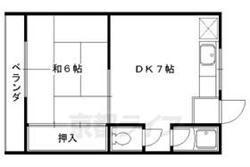 山科グランドハイツ 502 ｜ 京都府京都市山科区音羽西林（賃貸マンション1DK・4階・28.30㎡） その2