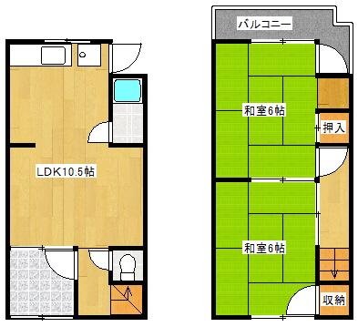 同じ建物の物件間取り写真 - ID:228047745767