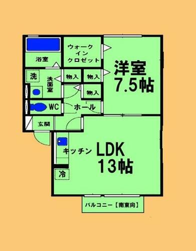 同じ建物の物件間取り写真 - ID:214054997310