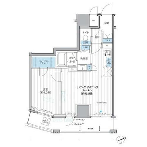 同じ建物の物件間取り写真 - ID:213100243490