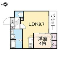 ジーメゾン大和小泉グレーデ 202 ｜ 奈良県生駒郡安堵町大字東安堵（賃貸アパート1LDK・2階・34.28㎡） その2