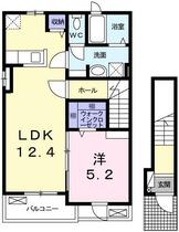 兵庫県相生市那波大浜町（賃貸アパート1LDK・2階・46.54㎡） その1