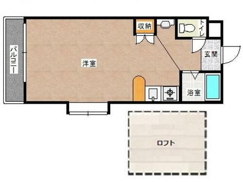 同じ建物の物件間取り写真 - ID:240027556100