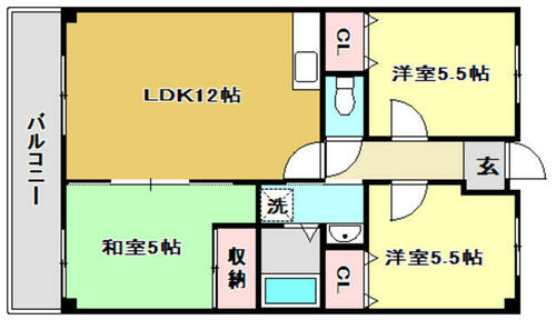 同じ建物の物件間取り写真 - ID:239001285669