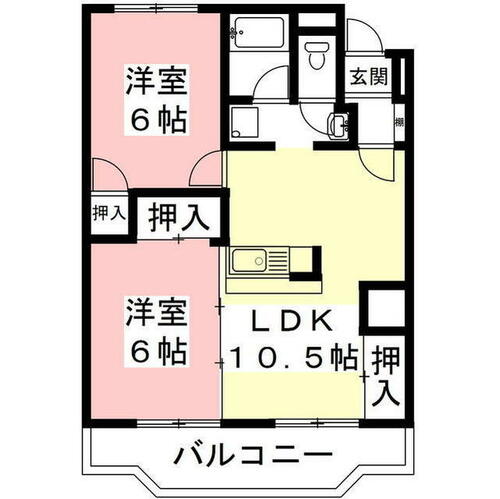 同じ建物の物件間取り写真 - ID:221010547598