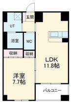 愛知県豊田市浄水町原山（賃貸マンション1LDK・3階・45.05㎡） その2