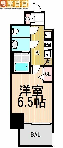 ファステート東別院シュプール 901｜愛知県名古屋市昭和区福江１丁目(賃貸マンション1K・9階・23.35㎡)の写真 その2