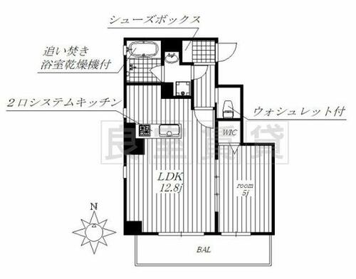 同じ建物の物件間取り写真 - ID:223031823431