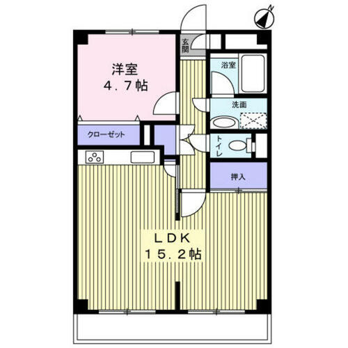 同じ建物の物件間取り写真 - ID:214053344520