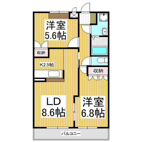 同じ建物の物件間取り写真 - ID:220003070275