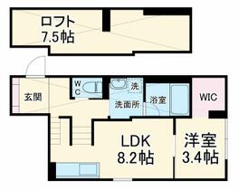 スマイシアＡＰＡＲＴＭＥＮＴ西富田 103 ｜ 三重県四日市市西富田町（賃貸アパート1LDK・1階・32.57㎡） その2