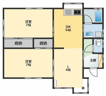 同じ建物の物件間取り写真 - ID:204003947464