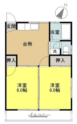 同じ建物の物件間取り写真 - ID:207001131786