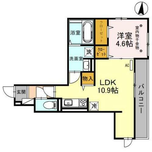 同じ建物の物件間取り写真 - ID:210002654119