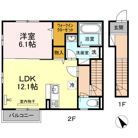 同じ建物の物件間取り写真 - ID:246005331433