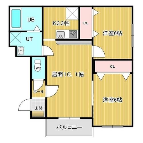 同じ建物の物件間取り写真 - ID:201022119425