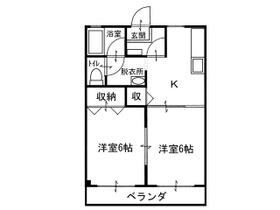 ラポート観音寺  ｜ 香川県観音寺市坂本町７丁目（賃貸アパート2K・2階・39.78㎡） その2