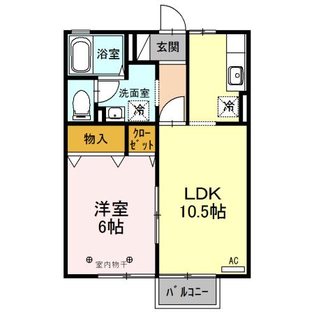 同じ建物の物件間取り写真 - ID:207001061522