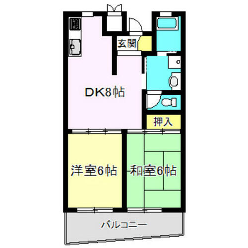 同じ建物の物件間取り写真 - ID:210002656358