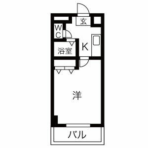 同じ建物の物件間取り写真 - ID:204004100517