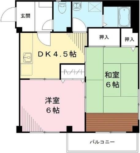 同じ建物の物件間取り写真 - ID:213104758082