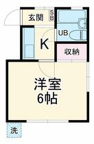 埼玉県桶川市北１丁目（賃貸アパート1K・2階・17.90㎡） その2