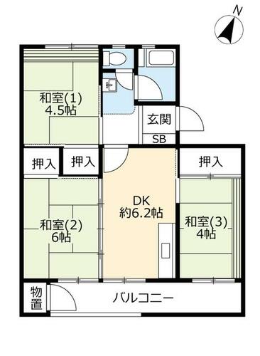 同じ建物の物件間取り写真 - ID:229009016040