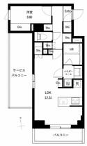 東京都杉並区上高井戸２丁目（賃貸マンション1LDK・5階・43.31㎡） その2