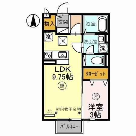 同じ建物の物件間取り写真 - ID:218000545911