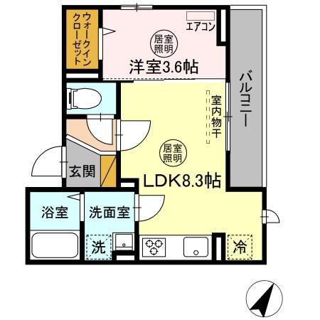 同じ建物の物件間取り写真 - ID:212042262349