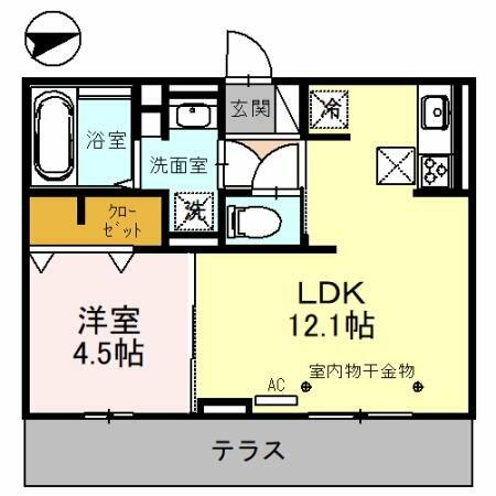 同じ建物の物件間取り写真 - ID:218000558303