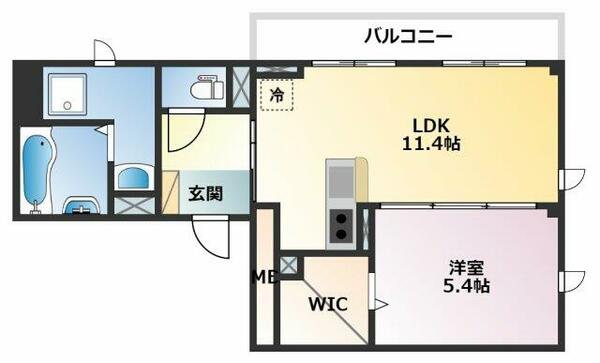 ＡＵＴＵＭＮ　ＭＡＩＳＯＮ 201｜兵庫県神戸市東灘区森南町２丁目(賃貸アパート1LDK・2階・44.62㎡)の写真 その2