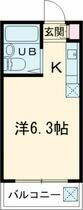 アベニュー駒留 206 ｜ 東京都世田谷区上馬５丁目（賃貸マンション1R・2階・16.76㎡） その2