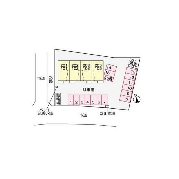 岐阜県関市市平賀(賃貸アパート2LDK・2階・59.58㎡)の写真 その3