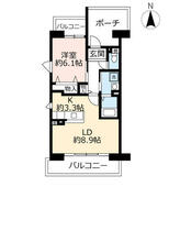 ＵＲサンヴァリエ春日丘 0020205 ｜ 大阪府藤井寺市春日丘新町（賃貸マンション1LDK・2階・49.63㎡） その2