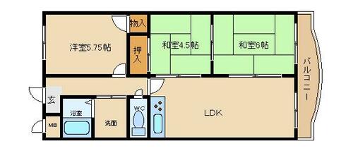 同じ建物の物件間取り写真 - ID:228048828719