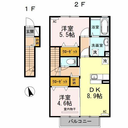 同じ建物の物件間取り写真 - ID:242001471137