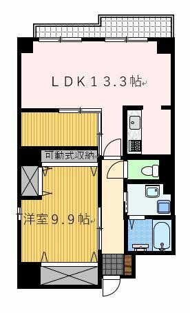 アーバンフォレストＴ 501-｜長崎県長崎市油屋町(賃貸マンション1LDK・5階・53.12㎡)の写真 その2