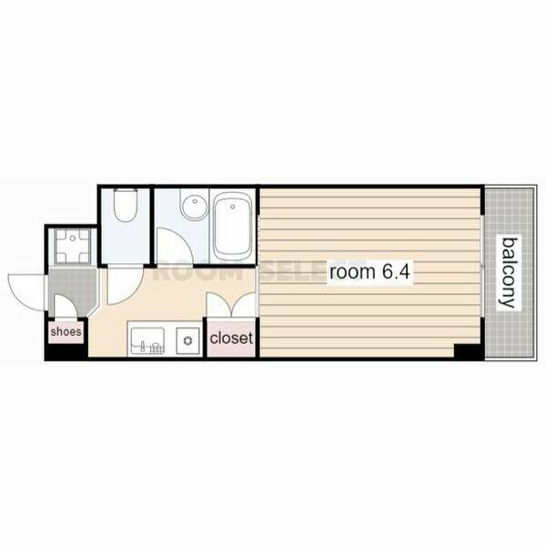 ヴァンテージ本陣 407｜愛知県名古屋市中村区大秋町３丁目(賃貸マンション1K・4階・19.65㎡)の写真 その2