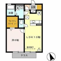 愛知県豊橋市駒形町字丸山（賃貸アパート1LDK・1階・40.07㎡） その2