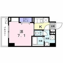 神奈川県平塚市宝町（賃貸マンション1K・1階・25.55㎡） その2