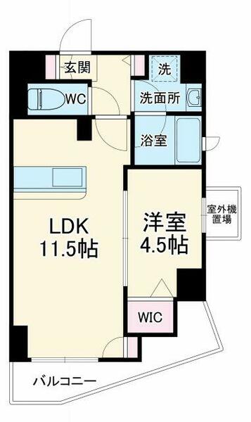 フェアリア船橋本町｜千葉県船橋市本町１丁目(賃貸マンション1LDK・2階・38.64㎡)の写真 その2