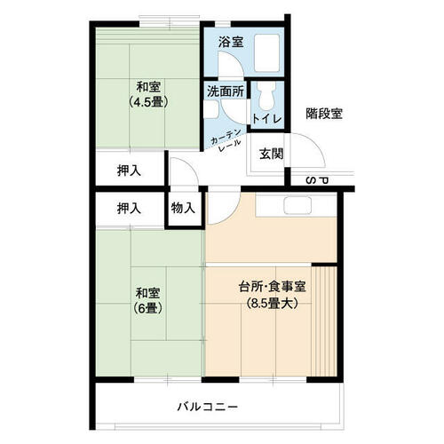 同じ建物の物件間取り写真 - ID:223031709033