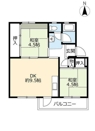 同じ建物の物件間取り写真 - ID:223032366585