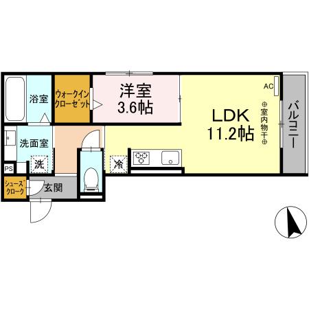 同じ建物の物件間取り写真 - ID:221010350861