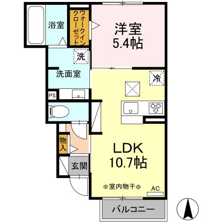 同じ建物の物件間取り写真 - ID:221010739062